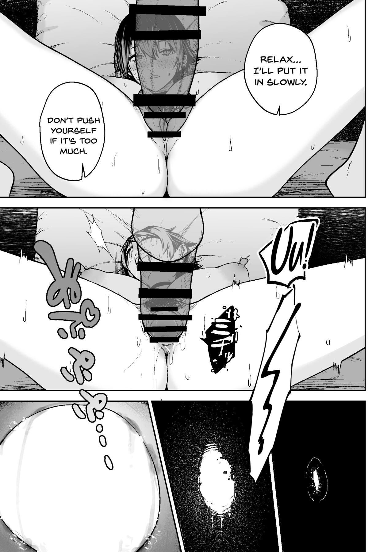 Hentai Manga Comic-The real thing is finally happening - a downer girl-Read-32